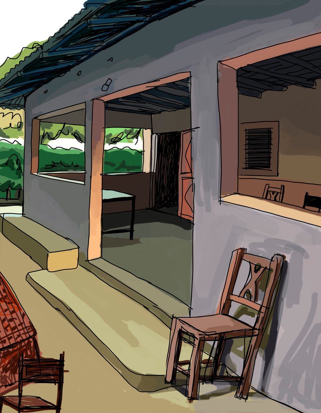 10 Bar. Print numerado de Javier Mariscal