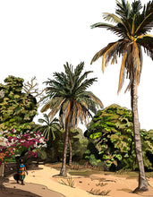 Cargar imagen en el visor de la galería, 20 Camino de Abekoum. Print numerado de Javier Mariscal